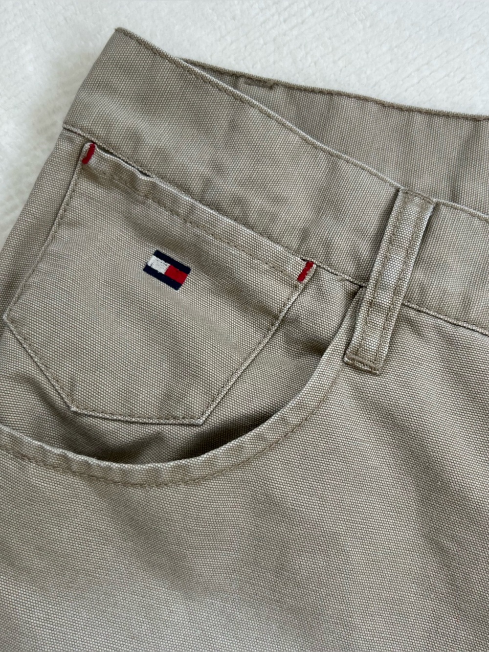 Vintage 1990s Tommy Jeans Baggy Khaki Pants 38/30
